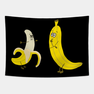 Cute couple of bananas Tapestry