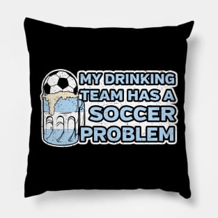 Argentina Soccer Drinking Team Pillow