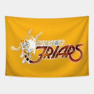 San Diego Friars Team Tennis Tapestry