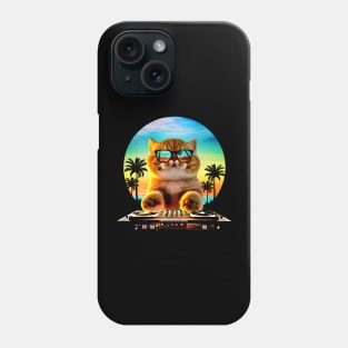 Dj house cat Phone Case