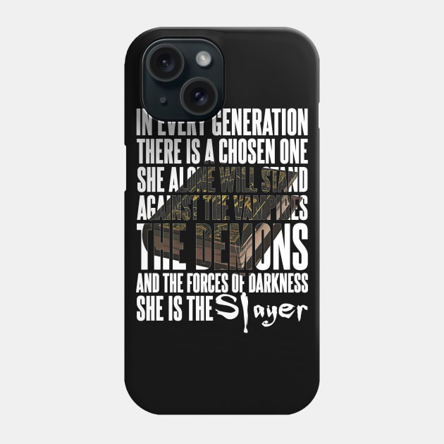 In Every Generation there is a Chosen One. Phone Case by Meta Cortex