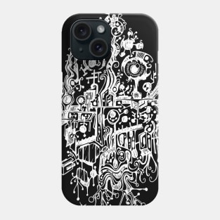 Abstract doodle art Phone Case