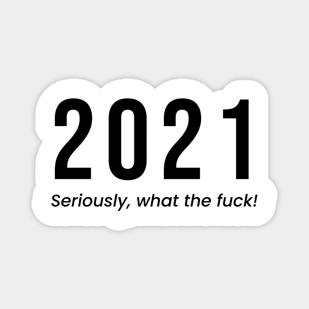 2021 T-Shirt Magnet by DesignTuts