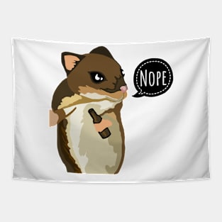 Nope Mouse Tapestry