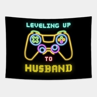 Leveling Up To Husband Tapestry