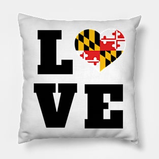 Maryland Love Pillow