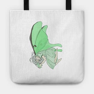 Luna Moth Fairy Girl Tote