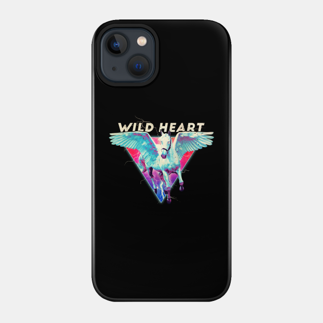 Wild Heart - 80s Retro - Phone Case