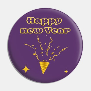 Indian Festivals -  Happy New Year Pin