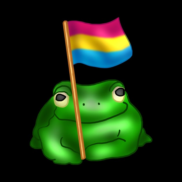 Pansexual LGBTQ Frog by YouAreValid