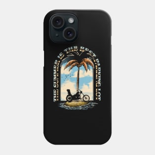 The summer is the best parking lot Phone Case