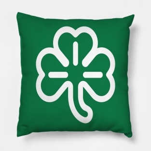 Irish Shamrock Pillow