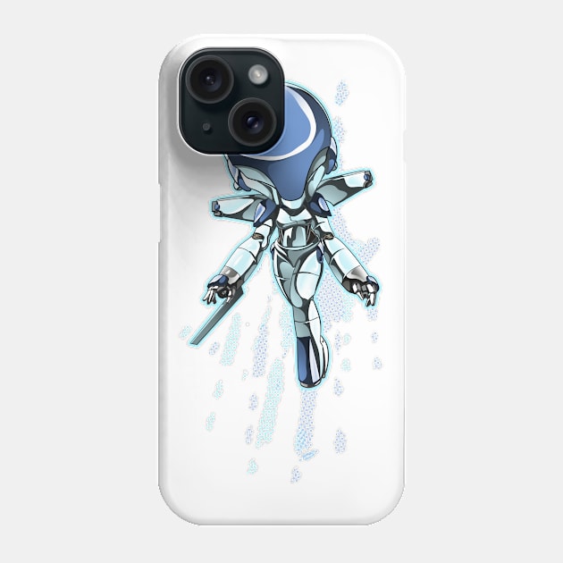 Asplenia Studios SD/chibi Sylia (visor down) Phone Case by AspleniaStudios