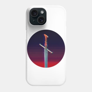 Glitchy Sword Phone Case