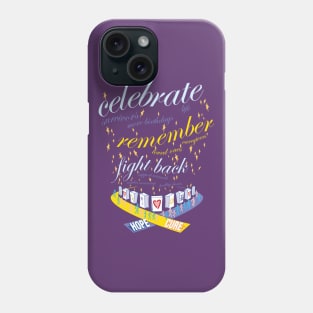 Fight Cancer - Relay for Life Luminaria III Phone Case