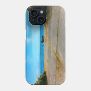 Woman by the sea Phone Case