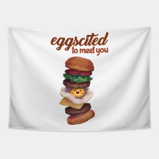 Kawaii Easter Egg Tapestry