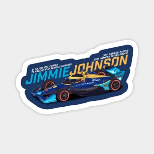 Jimmie Johnson 2021 (color1) Magnet