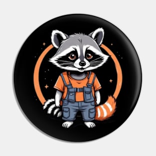 racoon gifts Pin