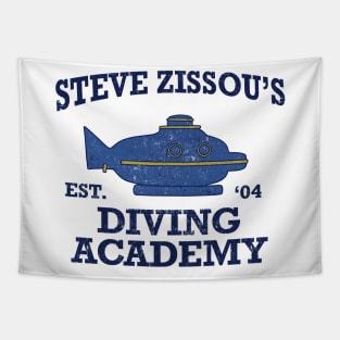 Life Aquatic Steve Zissous Submarine Driving Academy Tapestry