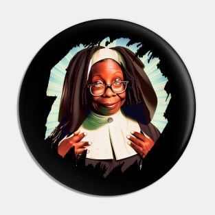 Whoopi Goldberg Pin