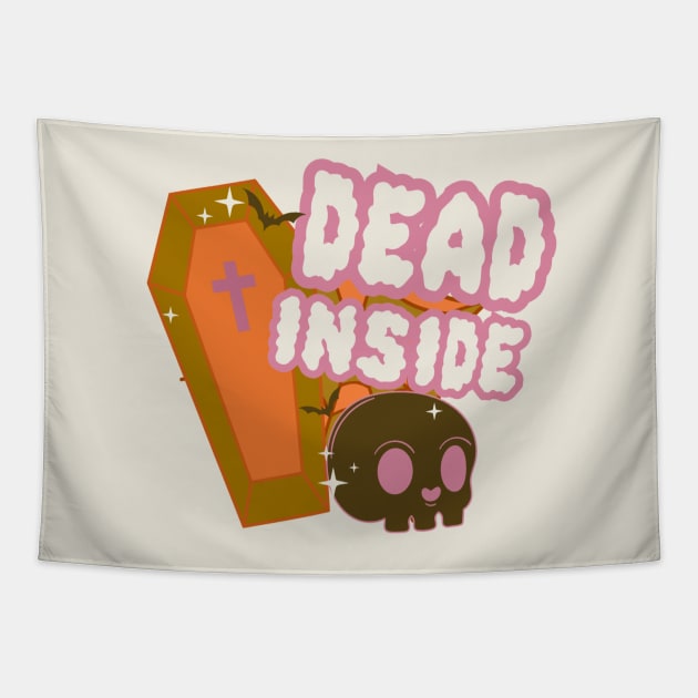 Dead Inside Tapestry by cybilbdemented