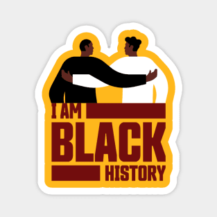 Black history month t-shirt Magnet