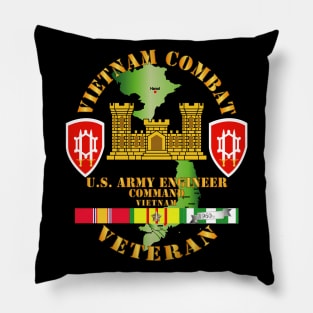 Vietnam Combat Engineer - Engineer Command Vietnam w SVC Pillow