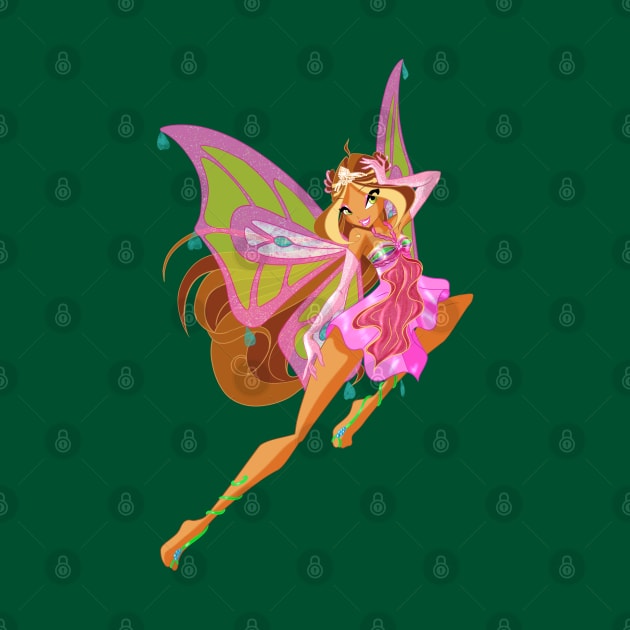 Winx Club - Flora Enchantix by Nykos