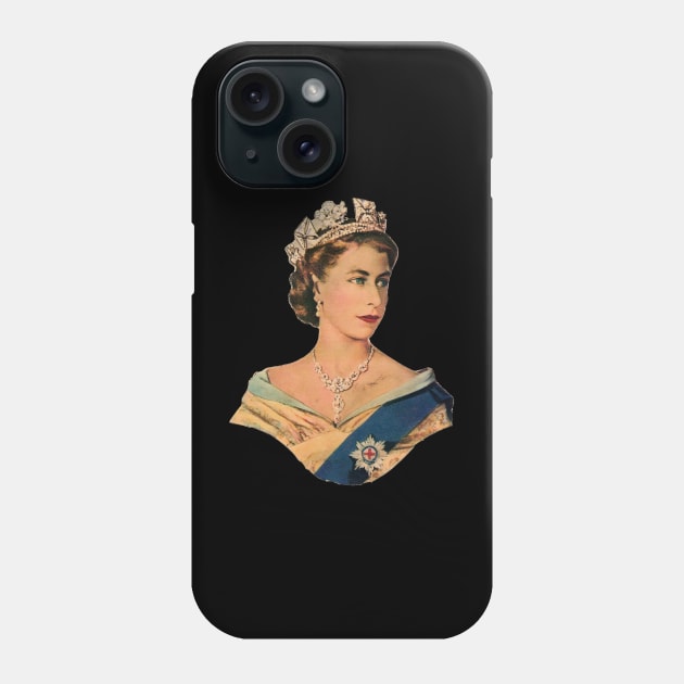 Queen Elizabeth II Phone Case by majgad