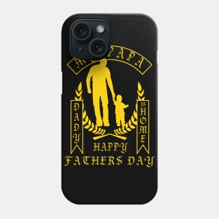 Happy Fathers Day T-Shirt Phone Case