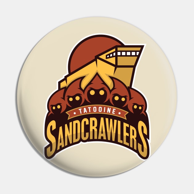 Tatooine SandCrawlers Pin by WanderingBert