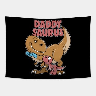 Daddysaurus Dad Daddy T-Rex Dinosaur Dino Tapestry