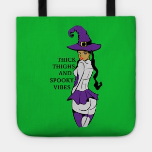 Thick Thighs and Spooky Vibes Tote