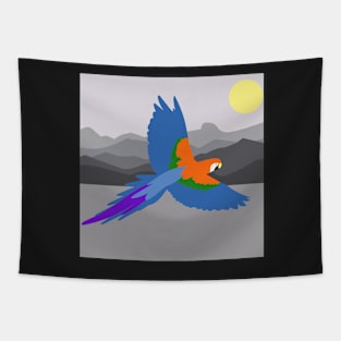 Parrot flying Tapestry