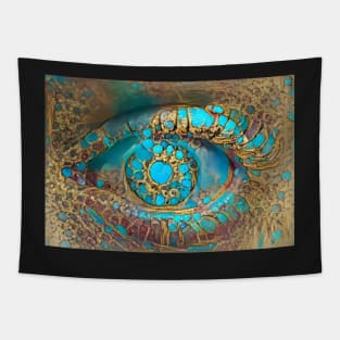 My Left Dreaming Eye Tapestry