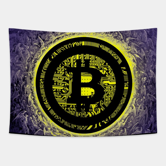 CryptoDore Variant 4 Tapestry by chilangopride