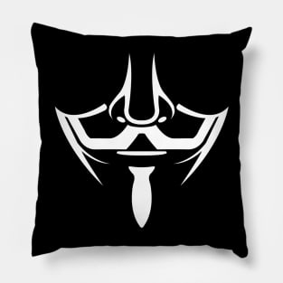 Anonymous Smile Pillow