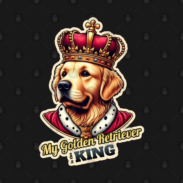 Golden Retriever king by k9-tee