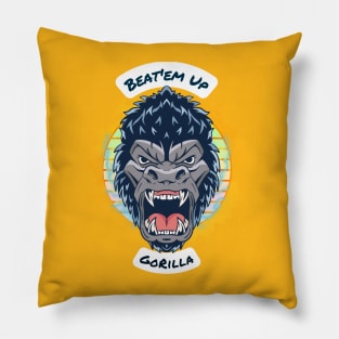 Beat'em Up Gorilla Pillow