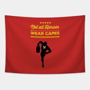 Hvac Not All Heroes Wear Capes Tapestry