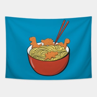 Dino Ramen Tapestry