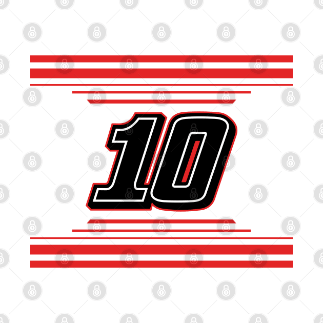 Noah Gragson #10 2024 NASCAR Design by AR Designs 