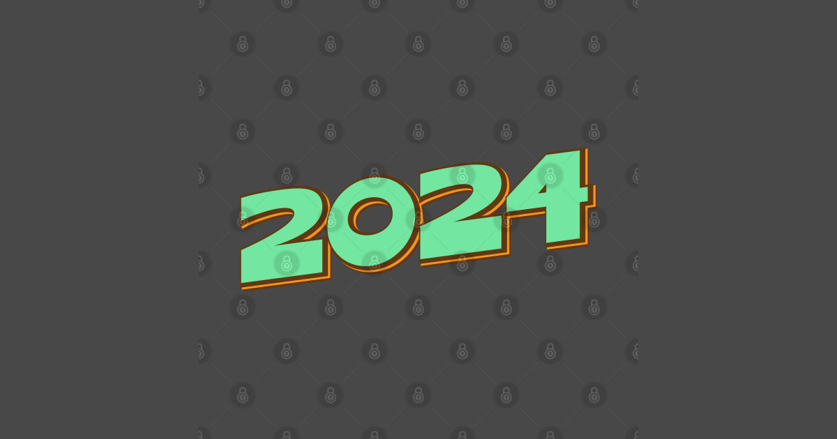 2024 Emerald color New Year 2024 T Shirt TeePublic
