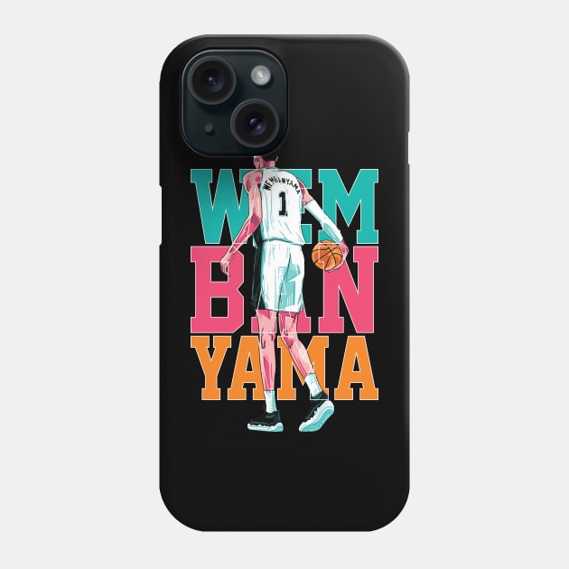 Victor Wembanyama Phone Case by lazartemarjun