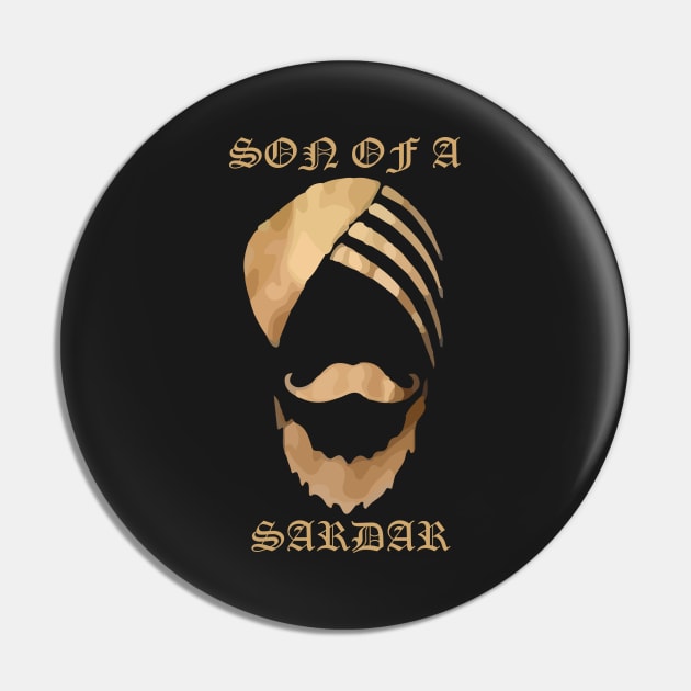 Son of a Sardar Pin by inkstyl