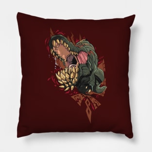 Picklesaurus Burst Pillow