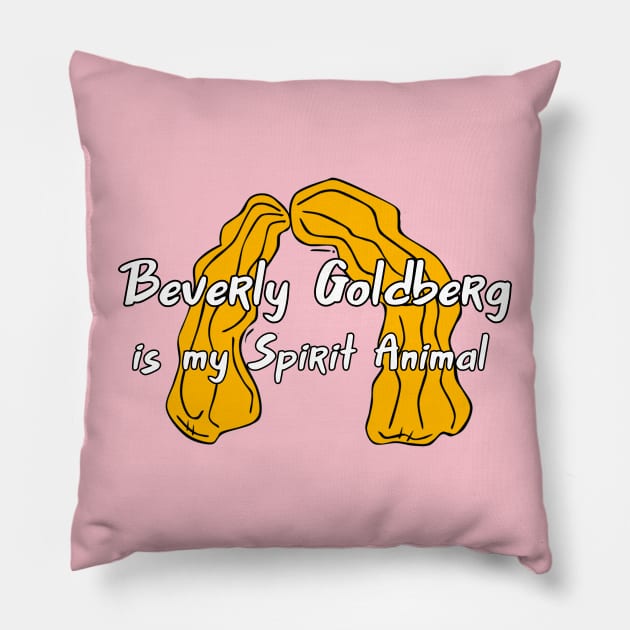 Beverly Goldberg Pillow by Pretty Good Shirts