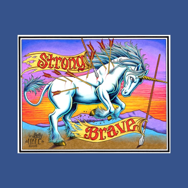 Unicorn - Strong and Brave by Stolencheese