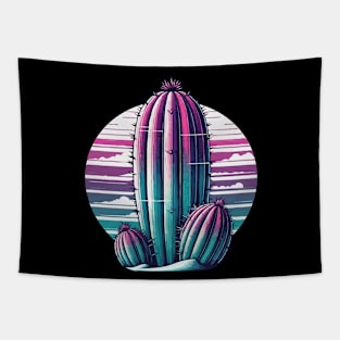 Purple Cactus Tapestry